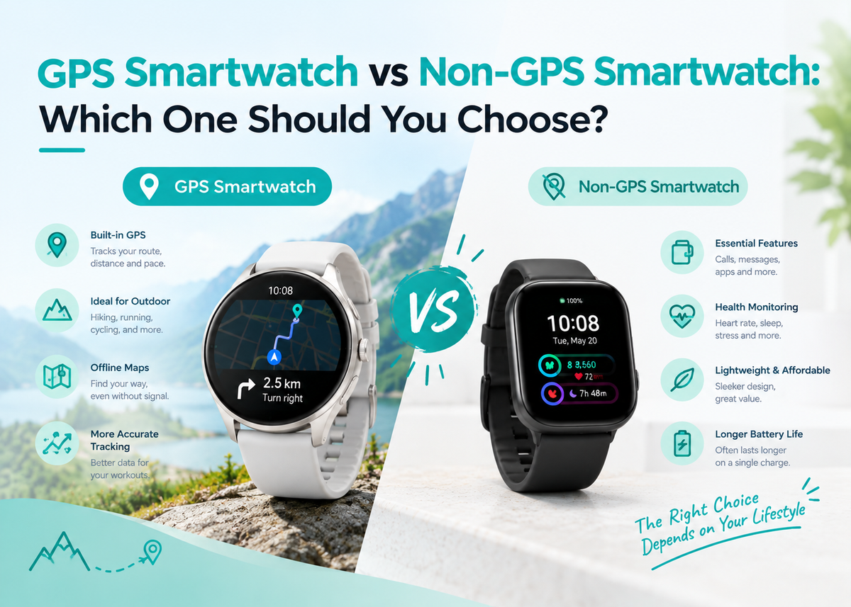 GPS Smartwatch vs Non-GPS Smartwatch: Which One Should You Choose?